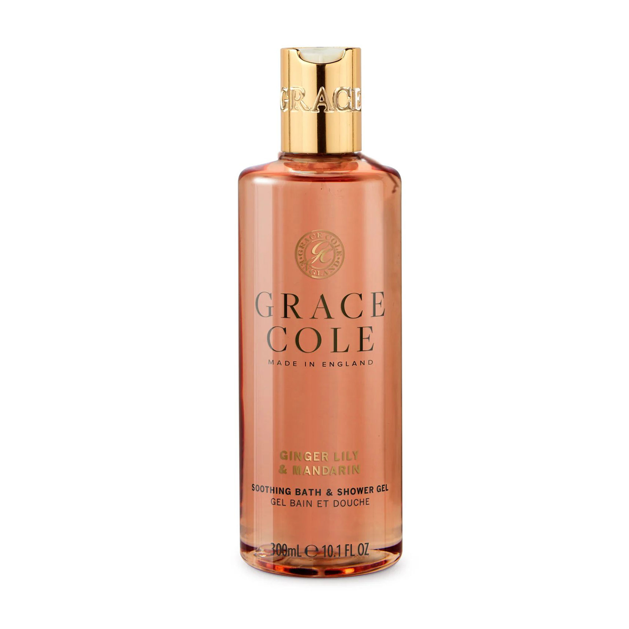 Гель для ванни та душа Grace Cole Soothing Bath &amp; Shower Gel Імбир, лілія та мандарин, 300 мл